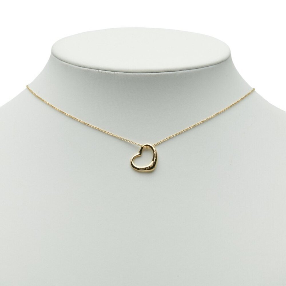 TIFFANY 18k Gold Heart Necklace - Picture 9 of 9